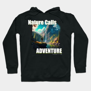 Explore and Discover new places| Nature-inspired Touch T-Shirt| Nature Calls Adventure Hoodie